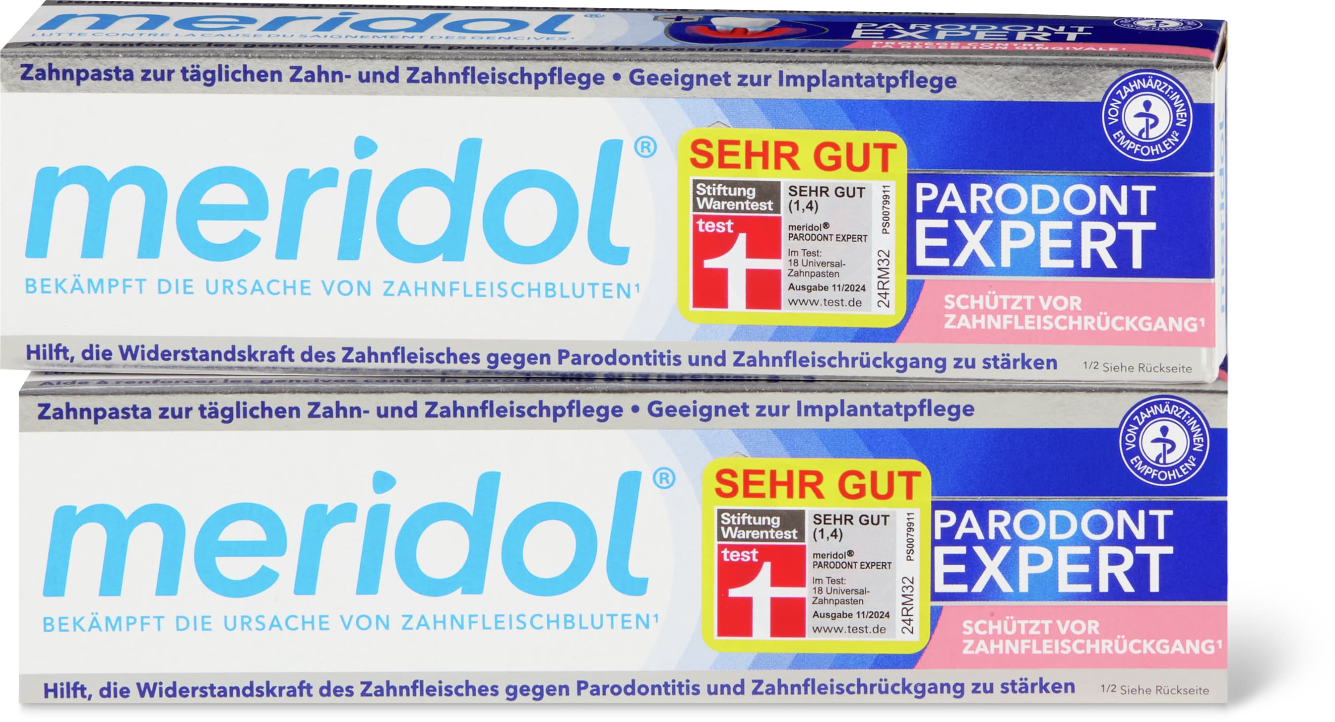 Meridol Zahnpasta 2x75ml